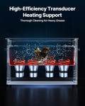 30L Ultrasonic Cleaner 480W 40kHz Stainless Steel Digital Display