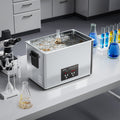 30L Ultrasonic Cleaner 480W 40kHz Stainless Steel Digital Display