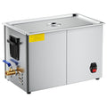 30L Ultrasonic Cleaner 480W 40kHz Stainless Steel Digital Display
