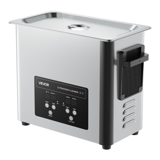 6L Ultrasonic Cleaner 120W 40kHz Stainless Steel Digital