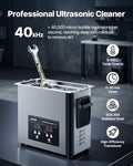 6L Ultrasonic Cleaner 120W 40kHz Stainless Steel Digital