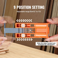 Pocket Hole Jig 56pc Mini System C-clamp Step Drill Bits Screws