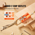 Pocket Hole Jig 56pc Mini System C-clamp Step Drill Bits Screws