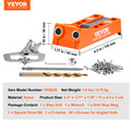 Pocket Hole Jig 56pc Mini System C-clamp Step Drill Bits Screws