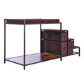Pet Bunk Bed Dog Cat Window Perch Stairs Storage Medium