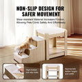 Pet Bunk Bed with Stairs Dog Cat Window Perch Indoor