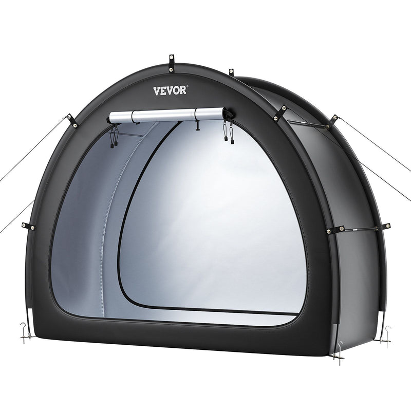 Bike Storage Tent 2 Bike Waterproof Outdoor Fiberglass Ventilated