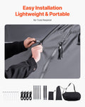 Bike Storage Tent 2 Bike Waterproof Outdoor Fiberglass Ventilated
