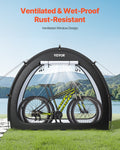 Bike Storage Tent 2 Bike Waterproof Outdoor Fiberglass Ventilated