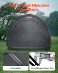 Bike Storage Tent 4-5 Bikes Waterproof Outdoor Fiberglass
