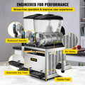 Commercial Slush Machine 2x15L Frozen Drink Margarita Maker