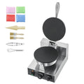 Commercial 1230W Ice Cream Cone Maker Non-Stick Stainless Steel