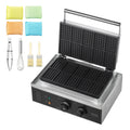Commercial Waffle Maker 10pc Rectangle 1550W Stainless Steel