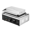 Commercial Waffle Maker 10pc Rectangle 1550W Stainless Steel