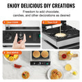 Commercial Waffle Maker 4PC 1750W Belgian Stainless Steel Non-Stick