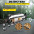 Catalytic Converter Compatible with 1998-2002 Honda Accord 2.3L, Direct-Fit High Flow Series Cat Converter, Stainless Steel Exhaust Converter Pipe with Flange Design & Gasket (OBD III Compliant)
