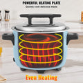 Devanti 40-Cup 8L Commercial Rice Cooker Warmer Nonstick Pot