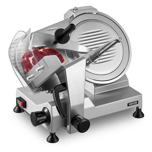 Devanti 320W Electric Meat Slicer 300mm Carbon Steel Blade