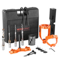 Mortising Attachment Drill Press 4 Model Square Hole Chisel Set 5 Bush