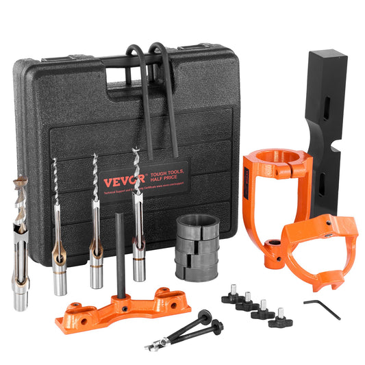 Mortising Attachment Drill Press 4 Model Square Hole Chisel Set 5 Bush