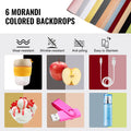 Photo Studio Light Box 41x40cm 3000-5600K 6 Backdrops