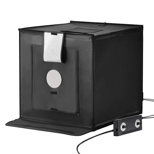 Photo Studio Light Box 3000-5600K Adjustable 3 Color Temperatures, 50.5 x 48.5 x 49.5 cm