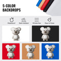 Photo Studio Light Box 5600K with 210 LED Lights Power Adapter, 81.5 x 81.5 x 81.5 cm