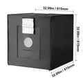 Photo Studio Light Box 5600K with 210 LED Lights Power Adapter, 81.5 x 81.5 x 81.5 cm