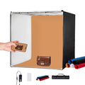 Photo Studio Light Box 5600K with 210 LED Lights Power Adapter, 81.5 x 81.5 x 81.5 cm
