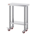 Stainless Steel Work Table 24x12x32