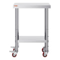 Stainless Steel Work Table 24x12x32