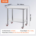 Stainless Steel Work Table 36x24