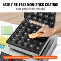 Devanti 25 Cavity Poffertjes Grill 1700W Non-stick Stainless Steel
