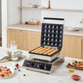 Devanti 25 Cavity Poffertjes Grill 1700W Non-stick Stainless Steel