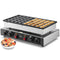 50PCS 43mm Dorayaki Baker 1700W Commercial Poffertjes Grill Non-stick