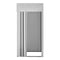 Fitting Room Dressing Curtain 99x99x198cm Black Grey-White