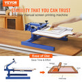 Screen Printing Machine 1 Colour 1 Station 54x45cm T-Shirt Press