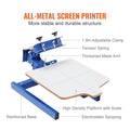 Screen Printing Machine 1 Colour 1 Station 54x45cm T-Shirt Press