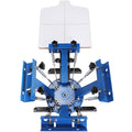 4 Color 1 Station Screen Printing Machine Screenprint Press