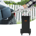 Fuel Caddy 114L Fuel Storage Tank 4 Wheels Manual Pump Black