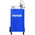 114L Fuel Caddy 4 Wheels Manual Transfer Pump Diesel Gasoline