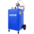 114L Fuel Caddy 4 Wheels Manual Transfer Pump Diesel Gasoline