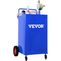 114L Fuel Caddy 4 Wheels Manual Transfer Pump Diesel Gasoline