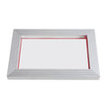 Screen Printing Kit 6pc 25.4x35.6cm Aluminium Frames 156 Mesh