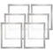 Screen Printing Kit 6pc 20x24 Aluminum Frames 160 Mesh Tape