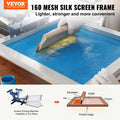 Screen Printing Kit 6pc 20x24 Aluminum Frames 160 Mesh Tape