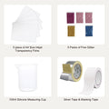 Screen Printing Kit 3pc Aluminium Frames 110 Mesh Squeegees Films
