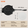 Tortilla Press 8 Inch Cast Iron Heavy Duty Roti Maker Pataconera