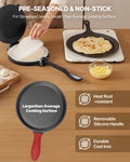 Tortilla Press 250mm Cast Iron Roti Maker Heavy Duty Taco Pataconera