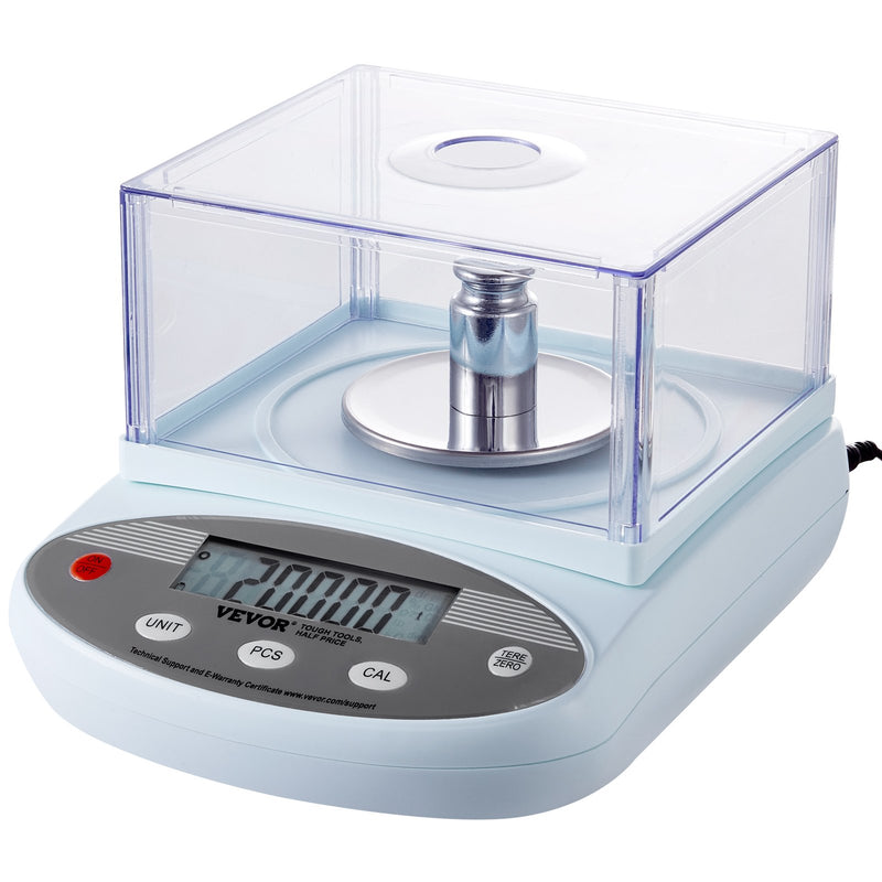 Analytical Balance 500g x 0.001g LCD Display Windshield